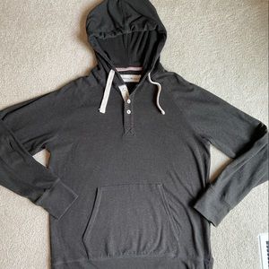 The Normal Brand hoodie pullover. Size XL  Charcoal color.